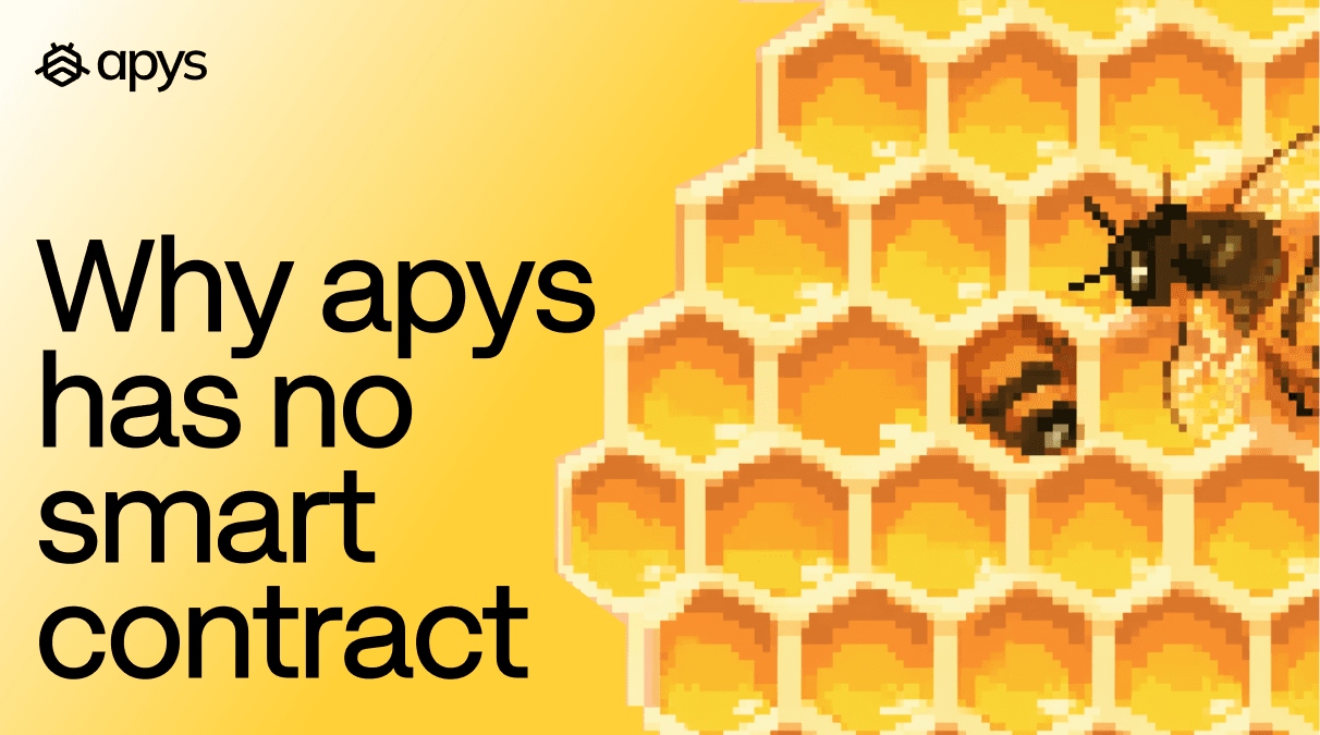 Why apys has no smart contract