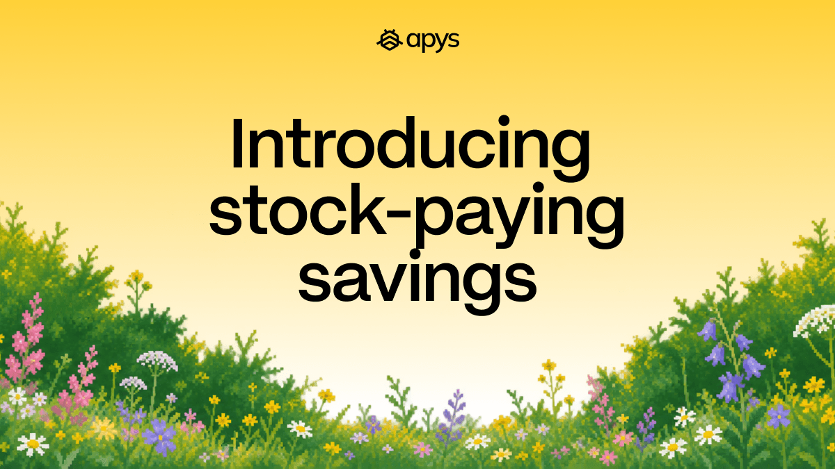 Introducing stock-paying savings